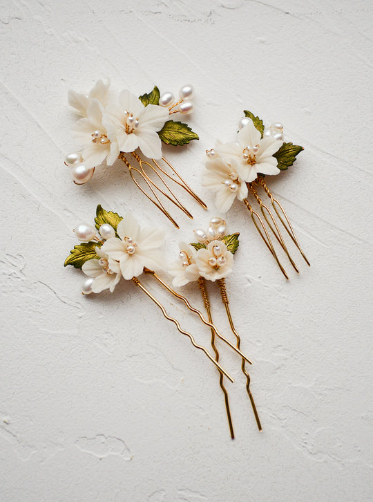 POEME bridal hair pins