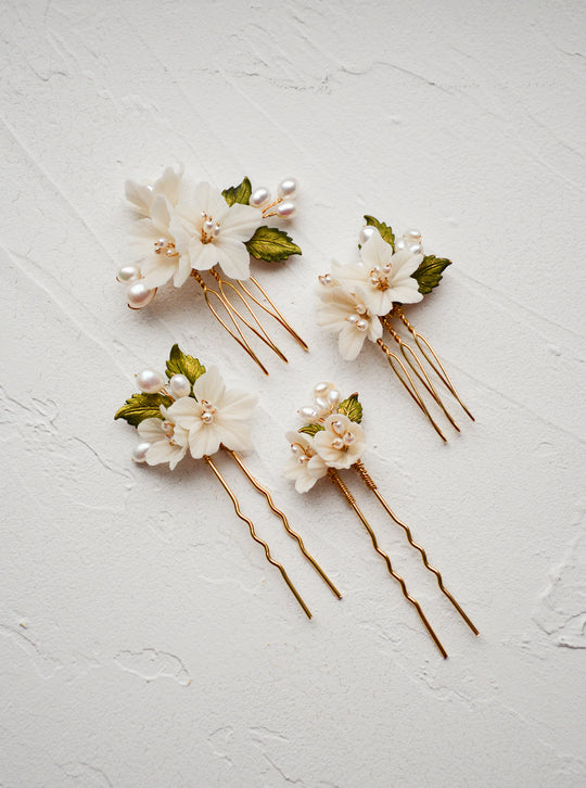 POEME bridal hair pins