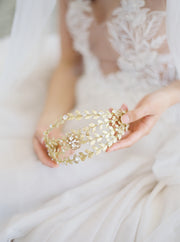 REINA | Crystal Wedding Crown - Noon on the Moon