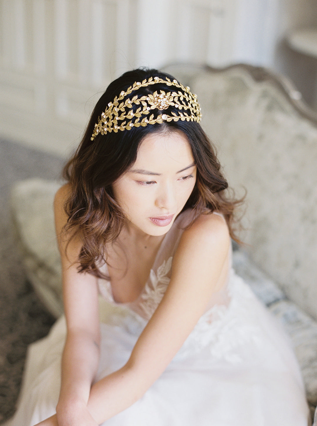 CASHMERE | crystal bridal tiara