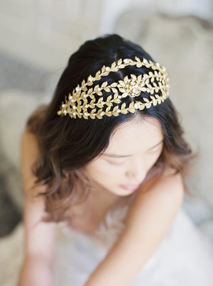 REINA | Crystal Wedding Crown - Noon on the Moon