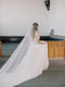 SALOME sheer bridal veil