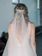 SALOME sheer bridal veil