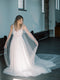 SALOME sheer bridal veil