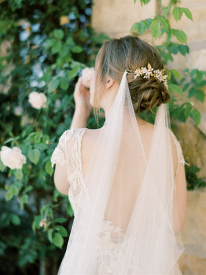 SIANA | Floral Bridal Headpiece - Noon on the Moon