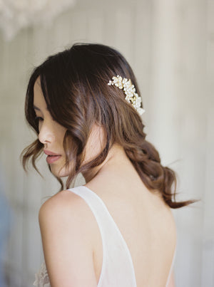 SIANA | Floral Bridal Headpiece - Noon on the Moon