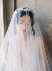 SOPHIA sheer blusher veil