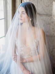 SOPHIA sheer blusher veil
