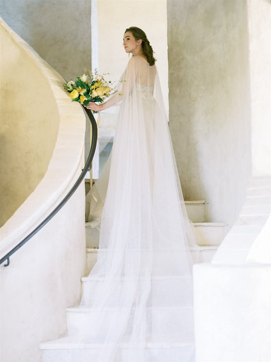 STARDUST | Sparkling Wedding Cape - Noon on the Moon