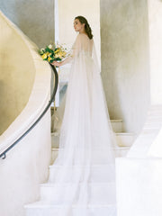 STARDUST | Sparkling Wedding Cape - Noon on the Moon