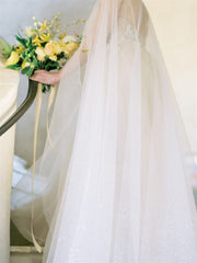 STARDUST | Sparkling Wedding Cape - Noon on the Moon