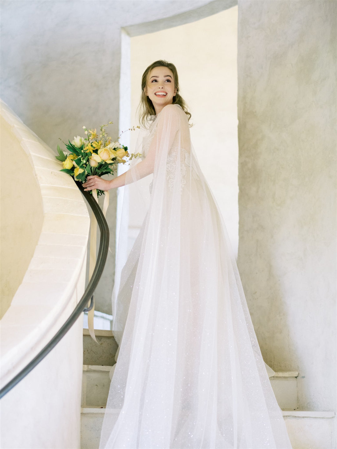 STARDUST | Sparkling Wedding Cape - Noon on the Moon