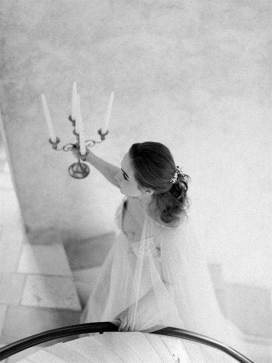 STARDUST | Sparkling Wedding Cape - Noon on the Moon