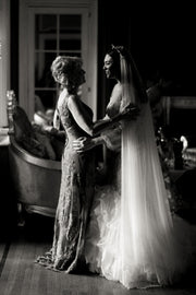 VICTORIA | Bridal Veil with Long Blusher
